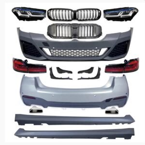 Обвес g30 lci m5 full set body kit for g30/18- 20 body kits 1 side kits 1 headlamps 1