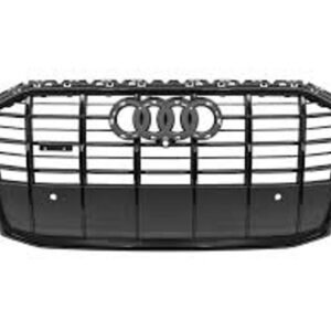 Решітка радіатора чорна Audi Q7 4M0 2020-2024 Sline